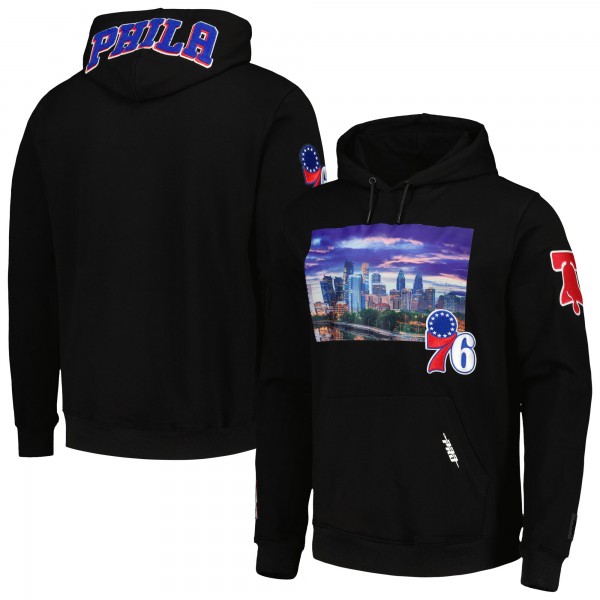 Толстовка Philadelphia 76ers Pro Standard City Scape - Black