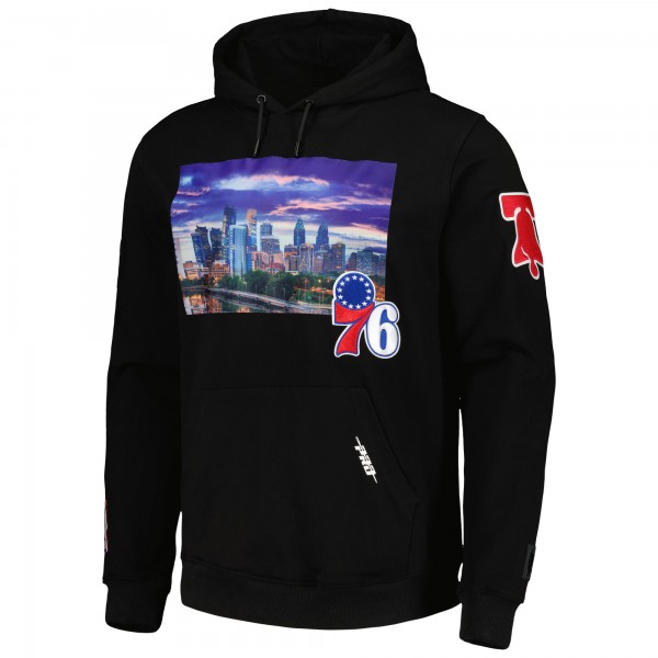 Толстовка Philadelphia 76ers Pro Standard City Scape - Black