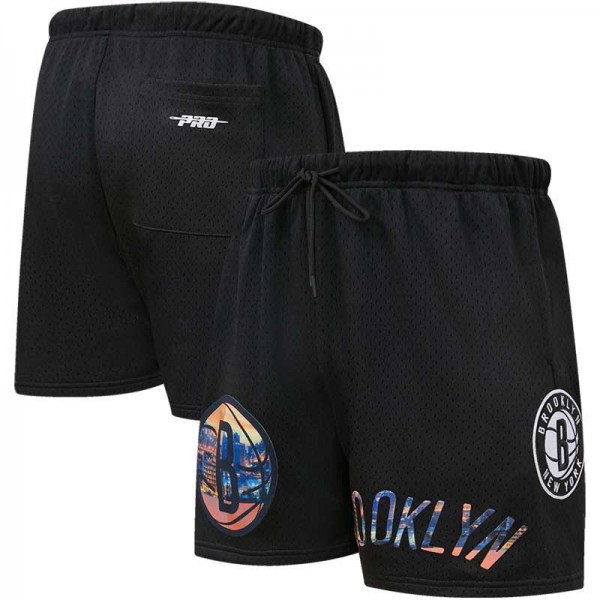 Шорты Brooklyn Nets Pro Standard City Scape Mesh - Black