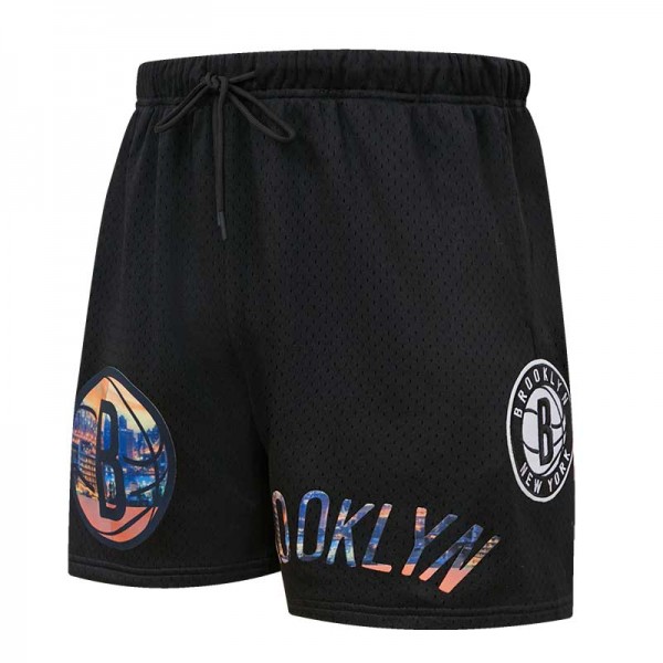 Шорты Brooklyn Nets Pro Standard City Scape Mesh - Black