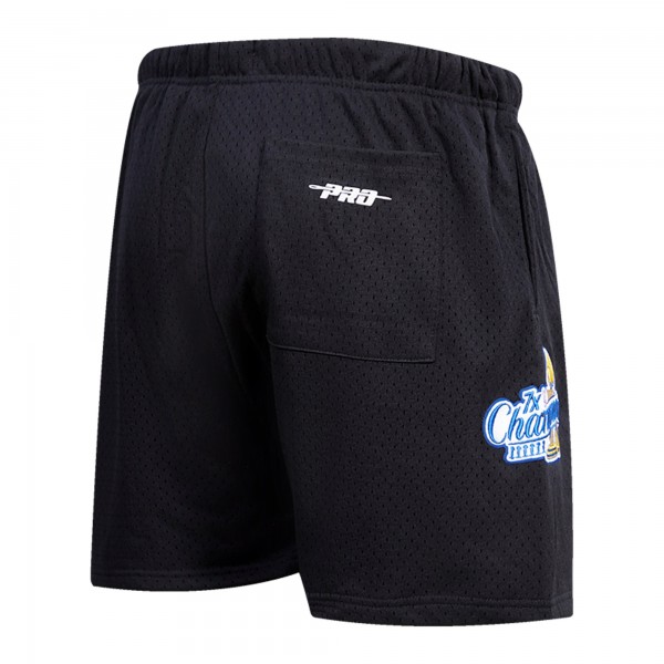 Шорты Golden State Warriors Pro Standard City Scape Mesh - Black