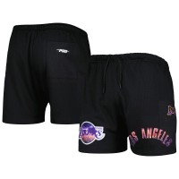 Шорты Los Angeles Lakers Pro Standard City Scape Mesh - Black