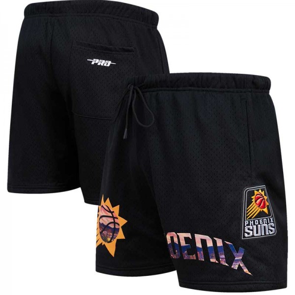 Шорты Phoenix Suns Pro Standard City Scape Mesh - Black
