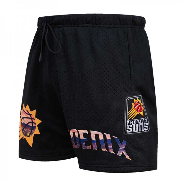 Шорты Phoenix Suns Pro Standard City Scape Mesh - Black