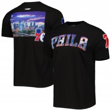 Футболка Philadelphia 76ers Pro Standard City Scape - Black