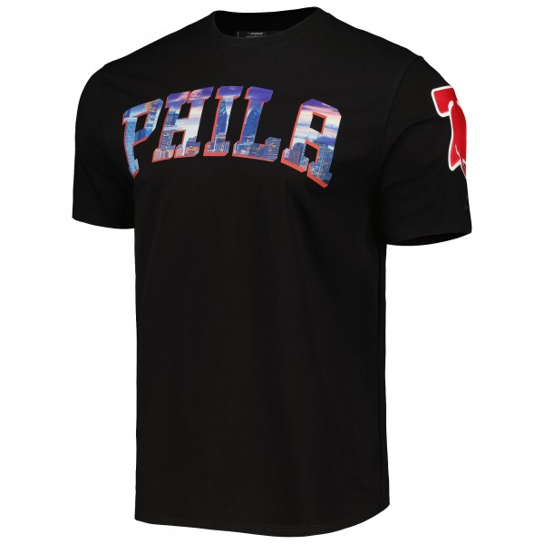 Футболка Philadelphia 76ers Pro Standard City Scape - Black