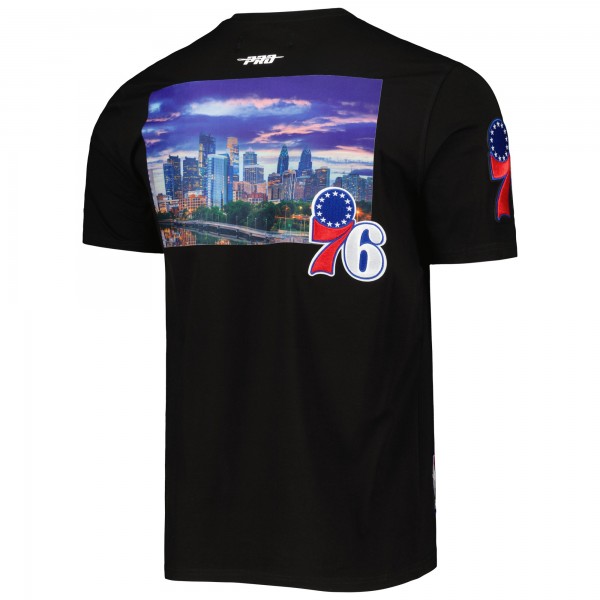 Футболка Philadelphia 76ers Pro Standard City Scape - Black