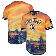 Футболка Brooklyn Nets Pro Standard Cityscape Stacked Logo