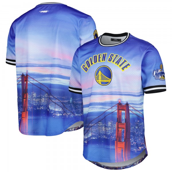 Футболка Golden State Warriors Pro Standard Cityscape Stacked Logo