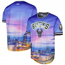 Milwaukee Bucks Pro Standard Cityscape Stacked Logo T-Shirt
