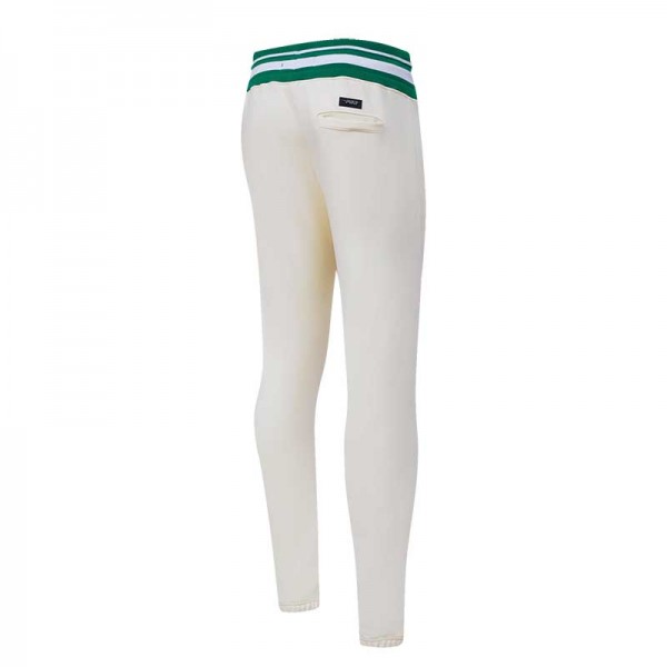 Спортивные штаны Boston Celtics Pro Standard Retro Classic Fleece - Cream