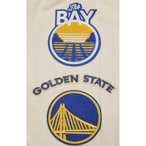 Спортивные штаны Golden State Warriors Pro Standard Retro Classic Fleece - Cream