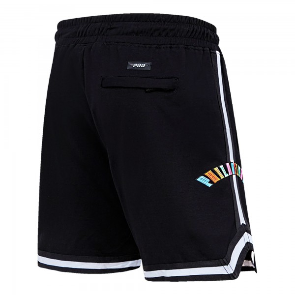 Шорты Philadelphia 76ers Pro Standard Washed Neon - Black