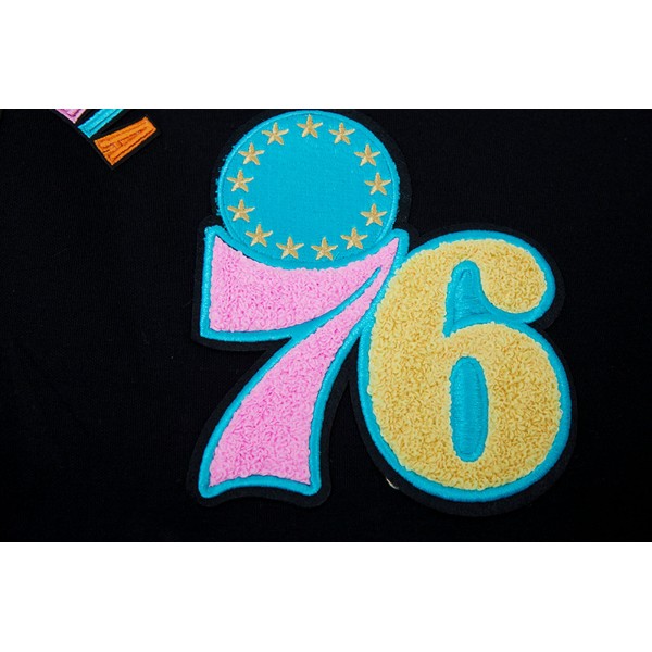 Шорты Philadelphia 76ers Pro Standard Washed Neon - Black