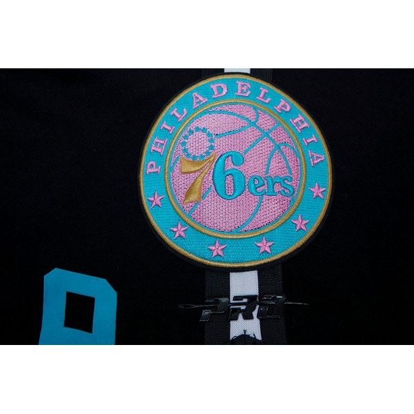 Шорты Philadelphia 76ers Pro Standard Washed Neon - Black