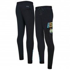 Boston Celtics Pro Standard Washed Neon Sweatpants - Black