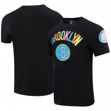 Футболка Brooklyn Nets Pro Standard Washed Neon - Black