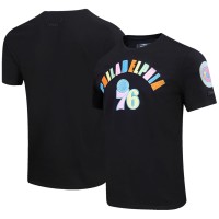 Футболка Philadelphia 76ers Pro Standard Washed Neon - Black
