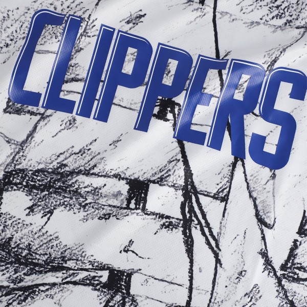 Игровая форма LA Clippers NBA & KidSuper Studios Unisex Hometown - Gray