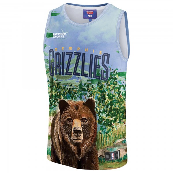 Игровая форма Memphis Grizzlies NBA & KidSuper Studios Unisex Hometown - Teal