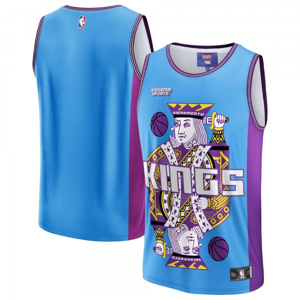 Игровая форма Sacramento Kings NBA & KidSuper Studios Unisex Hometown - Blue