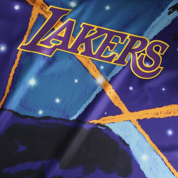 Игровая майка Los Angeles Lakers NBA & KidSuper Studios Unisex Hometown - Purple
