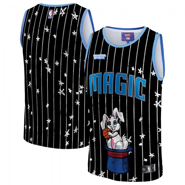 Игровая форма Orlando Magic NBA & KidSuper Studios Unisex Hometown - Black