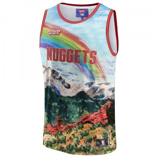 Игровая форма Denver Nuggets NBA & KidSuper Studios Unisex Hometown - Blue