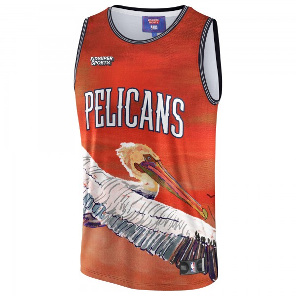 Игровая форма New Orleans Pelicans NBA & KidSuper Studios Unisex Hometown - Red