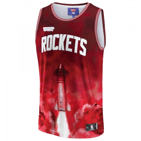 Игровая форма Houston Rockets NBA & KidSuper Studios Unisex Hometown - Red