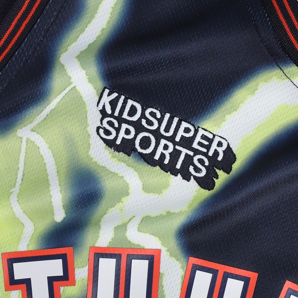 Игровая форма Oklahoma City Thunder NBA & KidSuper Studios Unisex Hometown - Black