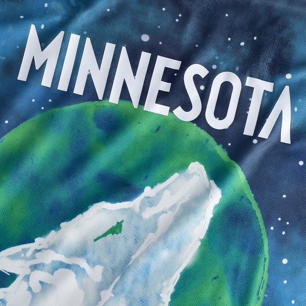 Игровая форма Minnesota Timberwolves NBA & KidSuper Studios Unisex Hometown - Blue