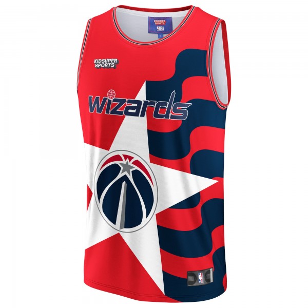 Игровая форма Washington Wizards NBA & KidSuper Studios Unisex Hometown - Red