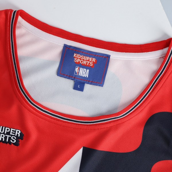 Игровая форма Washington Wizards NBA & KidSuper Studios Unisex Hometown - Red