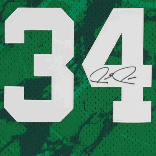 Paul Pierce Boston Celtics Autographed Fanatics Authentic Mitchell & Ness Kelly Green 2007-08 Marble Swingman Jersey