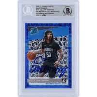 Cole Anthony Orlando Magic Autographed 2020-21 Panini Donruss Optic Blue Velocity Prizm #165 Beckett Fanatics Witnessed Authenticated Rookie Card