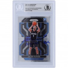 Jalen Suggs Orlando Magic Autographed 2021-22 Panini Prizm #314 Beckett Fanatics Witnessed Authenticated Rookie Card with 2021 #5 Pick Inscription