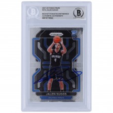 Jalen Suggs Orlando Magic Autographed 2021-22 Panini Prizm #314 Beckett Fanatics Witnessed Authenticated Rookie Card