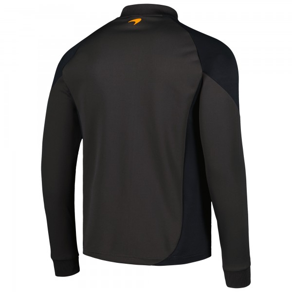 Кофта на молнии McLaren F1 Team Castore 2023 Lifestyle Raglan Full-Zip Track - Charcoal