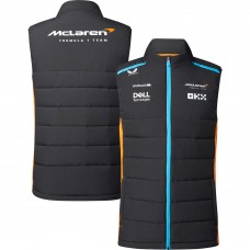 Жилетка на молнии McLaren F1 Team Castore 2023 Replica Hybrid Gilet - Charcoal