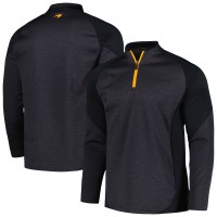 Кофта на короткой молнии McLaren F1 Team Castore 2023 Lifestyle Raglan Midlayer - Black
