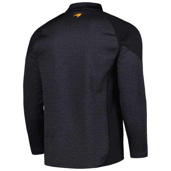 Кофта на короткой молнии McLaren F1 Team Castore 2023 Lifestyle Raglan Midlayer - Black