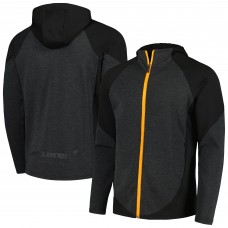 Толстовка на молнии McLaren F1 Team Castore Raglan Lifestyle Tri-Blend - Black