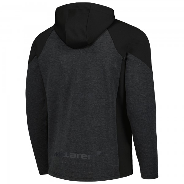 Толстовка на молнии McLaren F1 Team Castore Raglan Lifestyle Tri-Blend - Black