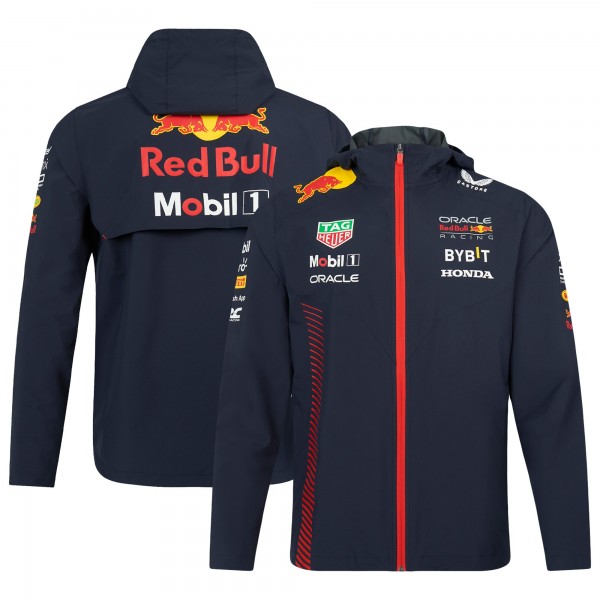 Кофта на молнии Red Bull Racing 2023 Team Castore Unisex Water-Resistant - Navy