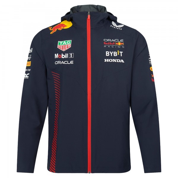 Кофта на молнии Red Bull Racing 2023 Team Castore Unisex Water-Resistant - Navy
