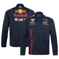 Куртка на молнии Red Bull Racing 2023 Team Castore Unisex Softshell Raglan - Navy