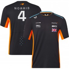 Футболка Lando Norris McLaren F1 Team Castore Replica Set-Up Driver - Charcoal