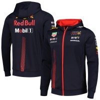 Толстовка на молнии Red Bull Racing Castore 2023 - Navy