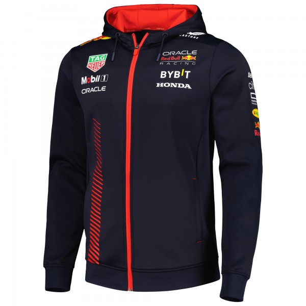 Толстовка на молнии Red Bull Racing Castore 2023 - Navy